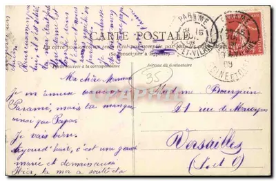Cancale - Das Wiederstricken der Netze — Küste der Saphir, Verlag HLM, Nr. 518 — Rückseite