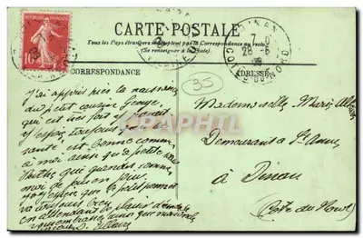 Cancale — Parki z mięsem — LL. N° 226 — Rewers