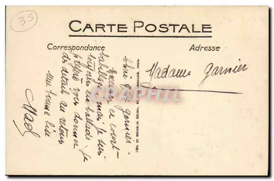 Cancale — Widok na Parki Ostrych i Skaliste Wzgórza — ND — Rewers
