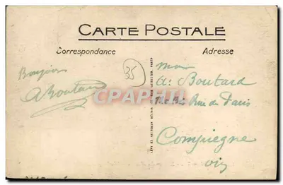 Cancale (L.-et-V.) — Rinçage des Huîtres — éditeur Lévy et Neuberg Réunis — Rückseite