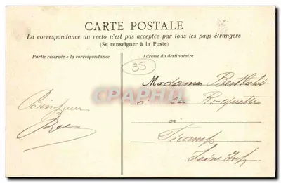 Costa de Émeraude — Cancale — Os Parques das Ostras — HLM, n°250 — Verso