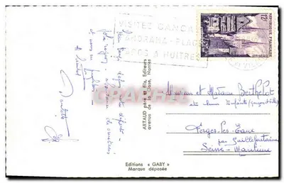 Cancale — Widok panoramiczny — Wydawnictwo Gaby, Nantes — Rewers