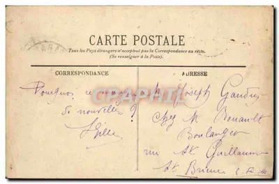 Cancale — Les Parcs aux Huitres — LL, n° 296 — Rewers
