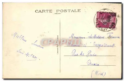 Cancale — Katedra Najświętszej Panny Maryi z Ogródka — Wybrzeże Emeraude — n°350 — Rewers