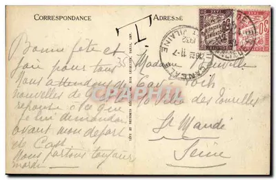 Cancale — Triagem das Ostras — LL — Verso