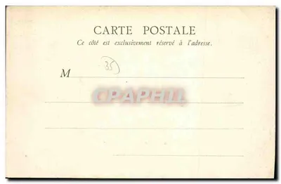 Molo Fenêtre — Cancale — B.F. PARIS — Rewers