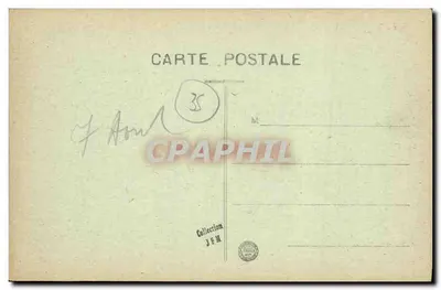 Cancale (Ille-et-Vilaine) — Sémaphore Grouin — A. Pacory, wydawca Rennes — Rewers