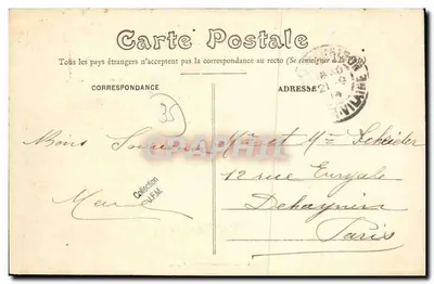 Châteaugiron (Ille-et-Vilaine) — Widok ogólny i Zamek — Mary-Houet-Beth-Add. Rennes — Rewers