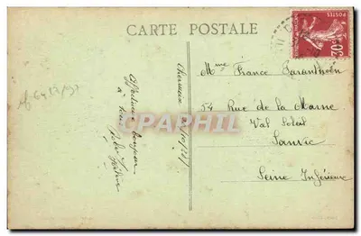 Cherrueix (I.-e-V.) — La Rosnière - Les Grèves — Fot. Combier - Macon — Verso
