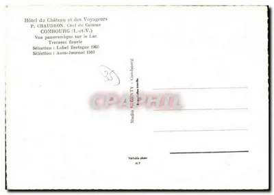Combourg — Hotel du Château et des Voyageurs — Studio Genty — Rewers