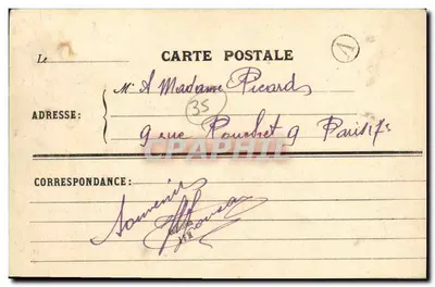 Combourg (I.-et-V.) — Lago e Castelo — J. Bouxel, Diana — Verso