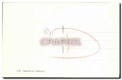 Zamek w Combourg — Loire — wydawca Loire — Rewers