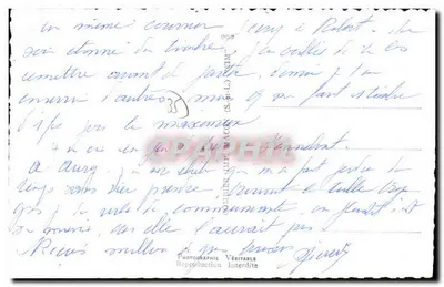 Combourg (Ille-et-Vilaine) — widok panoramiczny zamek, kościoł i wioska — wydawca A. Acon — Rewers