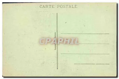 Castelo de Combourg (Ille-et-Vilaine) — vista do castelo com texto citando Chateaubriand — editor Laurent & Fils, Rennes, n° 3118 — Verso