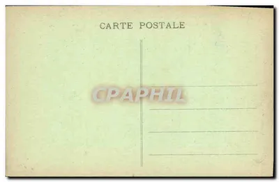 Castelo de Combourg — Estadia de Chateaubriand — A. Benoît, Dinan — Verso