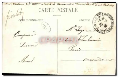 Dinard - Villa & Les Deux Rives - Wybrzeże Szmaragdowe - Kolekcja Germain - T. Guérin, St-Malo — Rewers