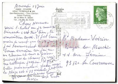 Dinard — Hotel Le Terminus — Emgée — Rewers