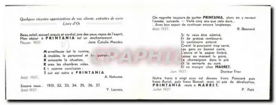 Dinard — Terrasa Hotelu Printania — J.M. wydawca — Rewers