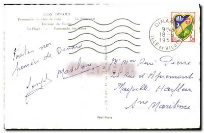 Dinard — widok panoramiczny — Réal-Photo — Rewers
