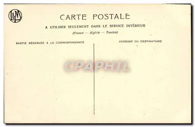 Dinard. Molo — obraz F. Léhieuv — Rewers