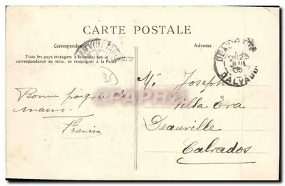 Dinard — Bulwar Feart — G.F. — Kolekcja Germain Fils, Saint-Malo — Rewers