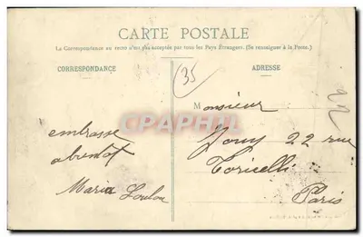 Dinard — Wybrzeże Emeraude, Hotel Emeraude i Wielki Kasyno — G. F. — Rewers
