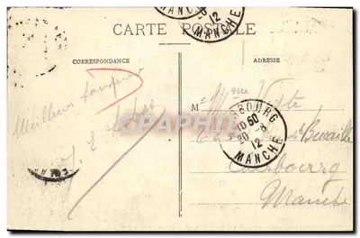 Costa de Esmeralda - Dinard - La Malouine - G.F. - Coleção Guérin, suc. em St-Malo — Verso