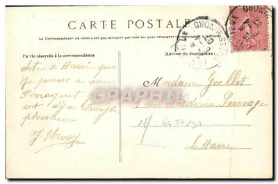 Dinard — Plaża — Wybrzeże Szmaragdowe — G.F. — 4502 — Rewers