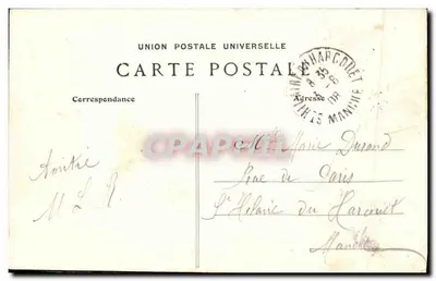 Dinard — Plaża w godzinie kąpieli — G.F. — Wybrzeże Émersude — Rewers