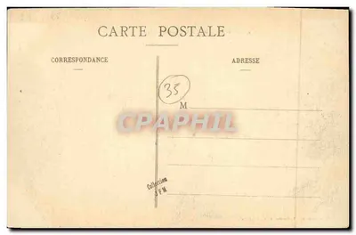 Dinard - Ogólny widok plaży — Wybrzeże Emeraude, G.F. n°4594 — Rewers