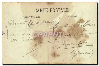 Dinard — Wielki Hotel Plażowy i Kasynowy — Lévêque & Cie, Paryż, nr 183 — Rewers