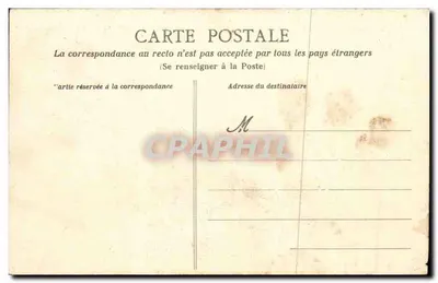 Dinard - La Pointe de la Malouine — vue des maisons sur la Côte d'Émeraude, éditeur PLM, n° 161 — Verso
