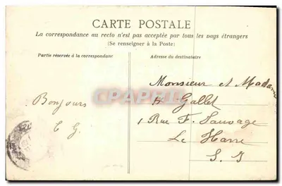 Dinard - Il Grand Hôtel du Casino — Costa d'Emeraude — HLM, n°314 — Verso