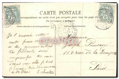 Dinard – Bulwar Féart prowadzący od Kościoła na Plażę – HLM, n°371 — Rewers