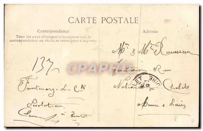Dinard — Rue Levavasseur — Côte d’Emeraude, n°689 — Verso