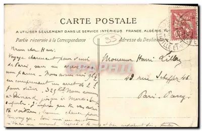 Dinard — Wybrzeże Emeraude — Bric à Brac — G.F. — Rewers