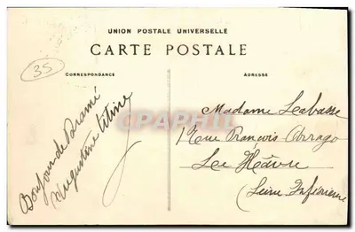 Côte d'Émeraude — Dinard — La Malouine G.F. — nr 4171 — Rewers