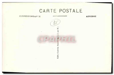 Dinard - A Praia e a Ponta do Moulinet — G. F. — n° 4922 — Verso