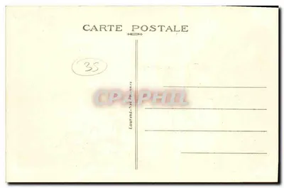 Dinard — La Promenade, vista sobre la Malouine — Costa de Esmeralda — serie 1062 — Reverso