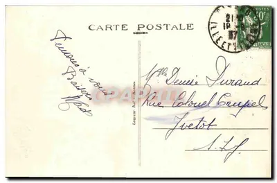 Dinard — Costa de Émeraude — A Praia — n° 1065 — Verso