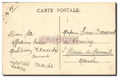 Balnéaire Casino w Dinard — Wybrzeże Emeraude — wydawca nieznany, numer seryjny 33 — Rewers