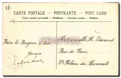 Porch Saint-Magloire — architektura XIII wieku — H. Denger, Hb. Dak — Rewers