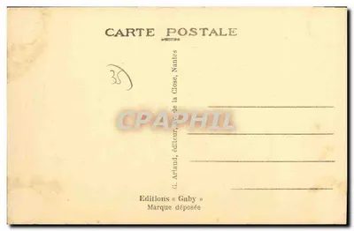 DOL-de-BRETAGNE (Il-et-V.) — Velha casa, Grande Rue — Gaby — Verso