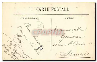 Dol-de-Bretagne — Wasplaats op de Guillou en de Kathedraal — J. Sorel, Uitgever, Rennes — Achterkant
