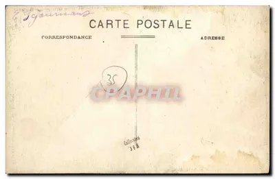 Dol-de-Bretagne (Ille-et-Vilaine) — Presbiterium i Wieża Katedry — Wydawca nieznany, numer serii nie widoczny — Rewers