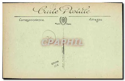 DOL. — Rue de Jamptel — LL. — Wydawca LL, nr 6 — Rewers