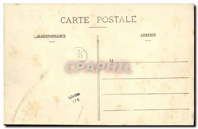 Dol-de-Bretagne — Plac Miejski i Poczta — seria 5115, wydane przez H. Souchet, Hébert — Rewers