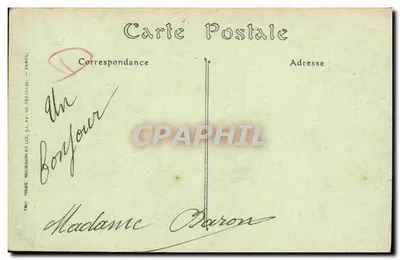 La Vergine del Monte Dol — DOL (Ille-et-Vilaine) — ND. Fot. — Verso
