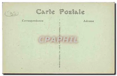 Dol (Ille-et-Vilaine) — Guillotière, Domku z Kolumnami, Poręcz z XVII wieku — Neurdein Frères, n°82 — Rewers