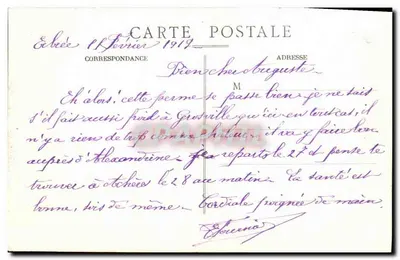 Erbrée (I.-et-V.) — Zamek Bois-le-Beau — Wydawca B. Liche — Rewers